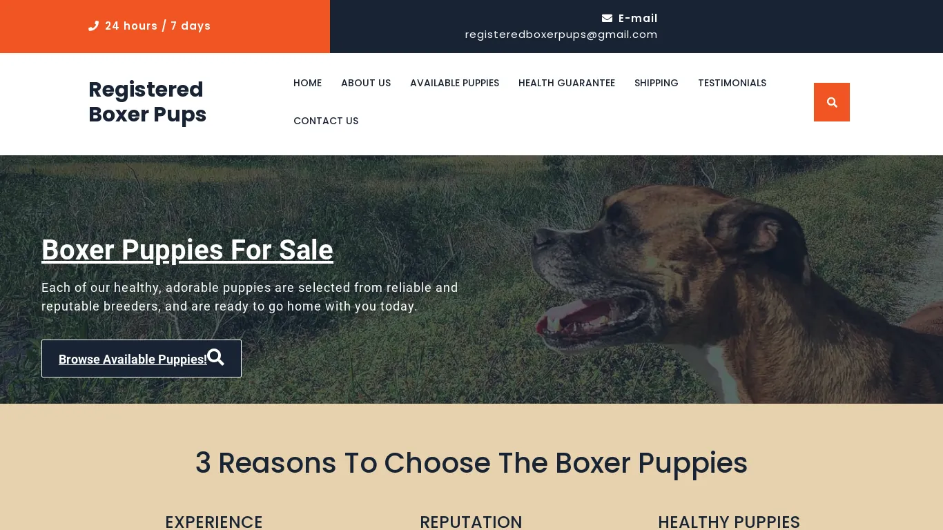 is registeredboxerpups.org legit? screenshot