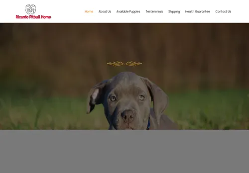 is ricardopitbullhomes.com legit? screenshot