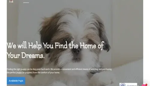 A screenshot of Genlanfamilystbernard.com