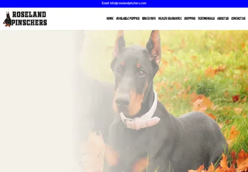 is roselandpinchers.com legit? screenshot
