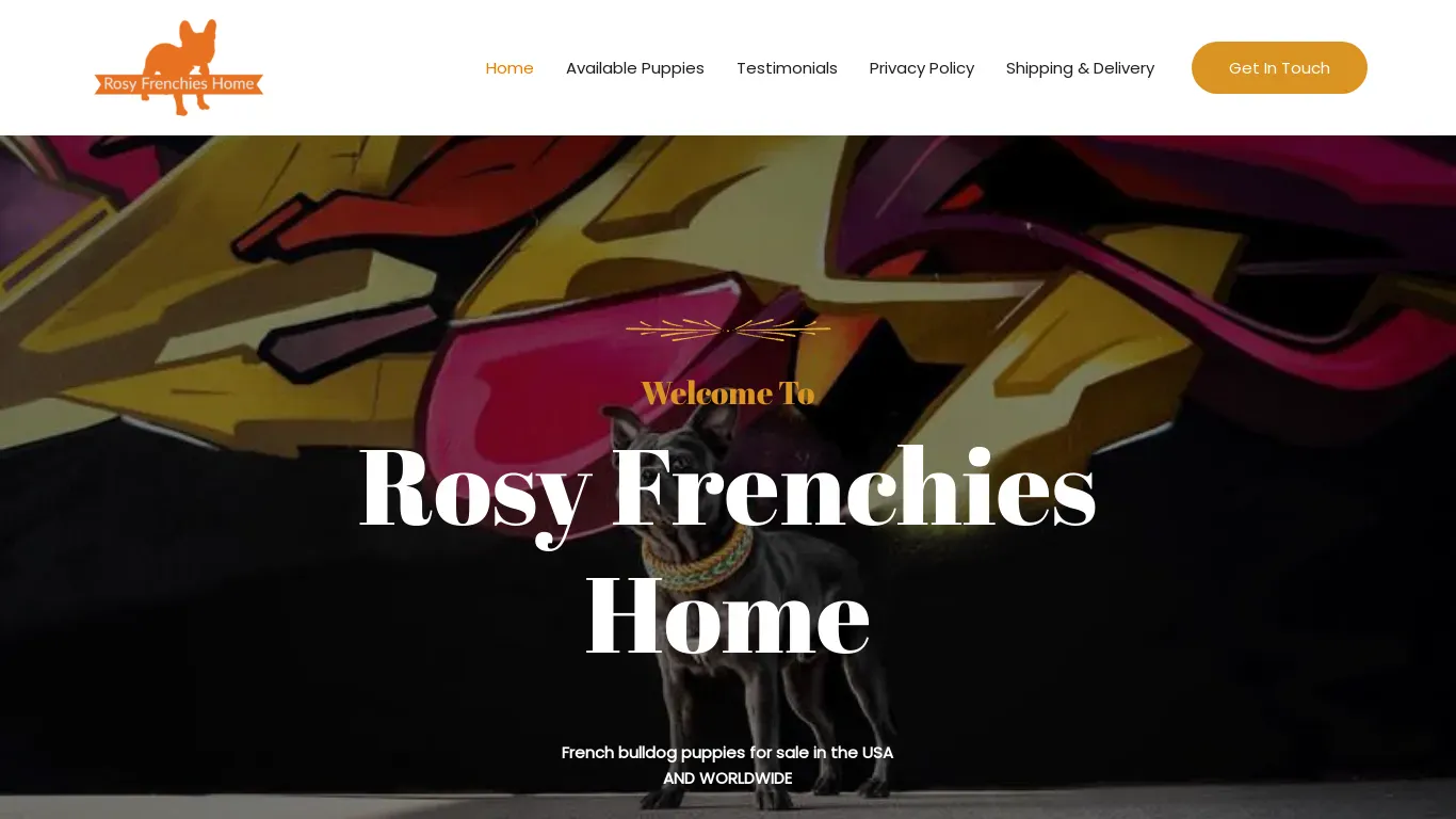 is rosyfrenchieshome.com legit? screenshot