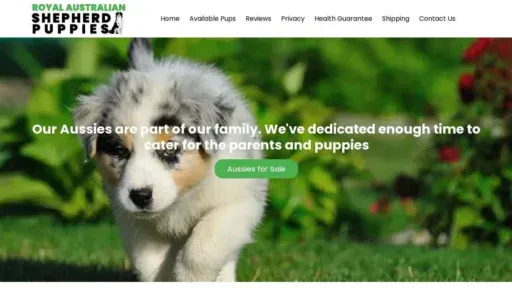 A screenshot of Genlanfamilystbernard.com