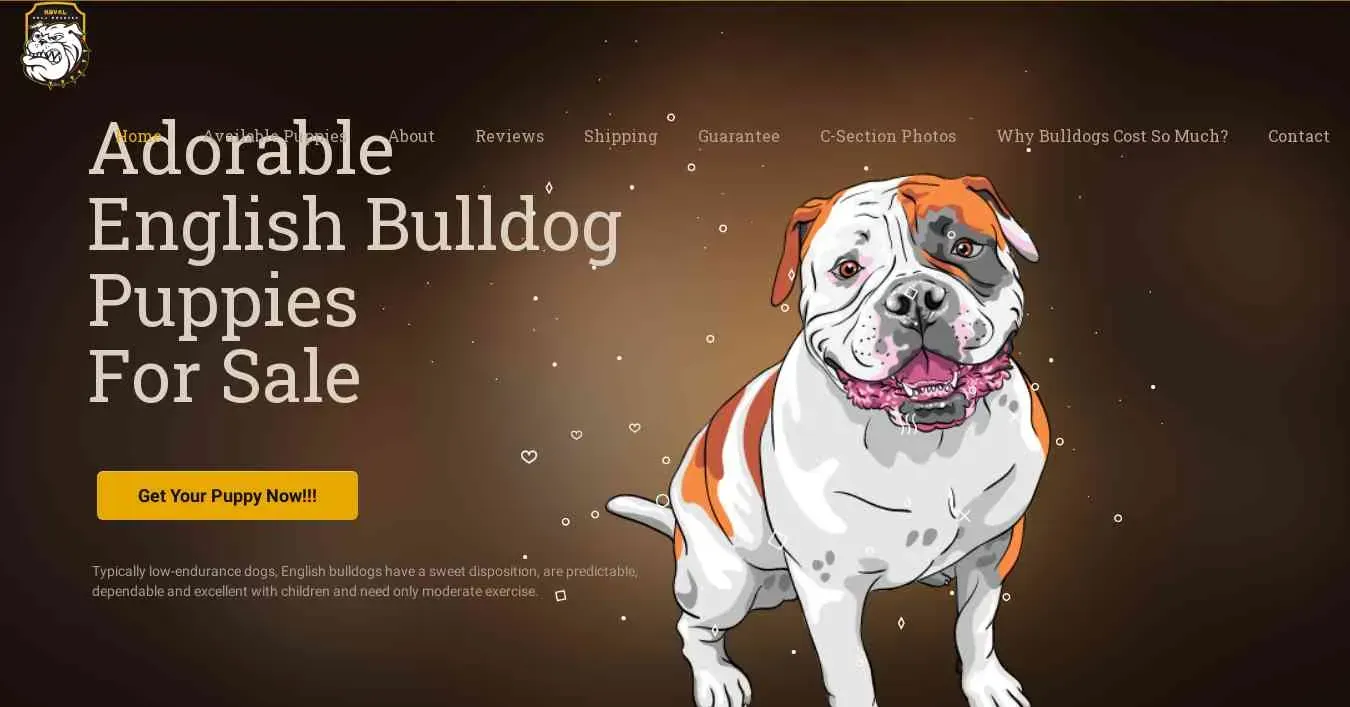 A screenshot of Genlanfamilystbernard.com