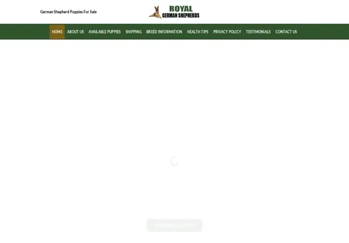 is royalgermanshepherds.com legit? screenshot
