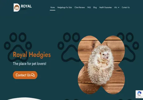 is royalhedgies.com legit? screenshot
