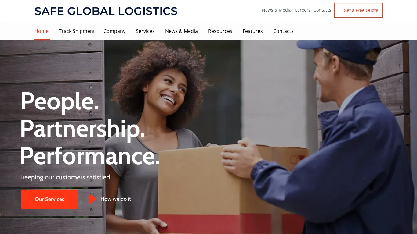 is SAFE GLOBAL LOGISTICS legit? screenshot
