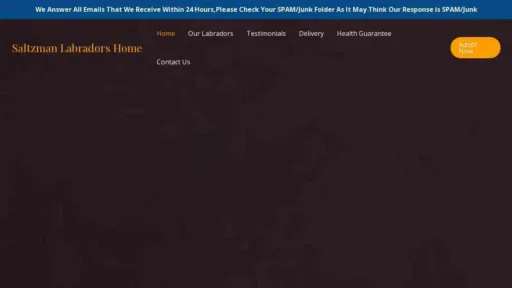 A screenshot of Genlanfamilystbernard.com