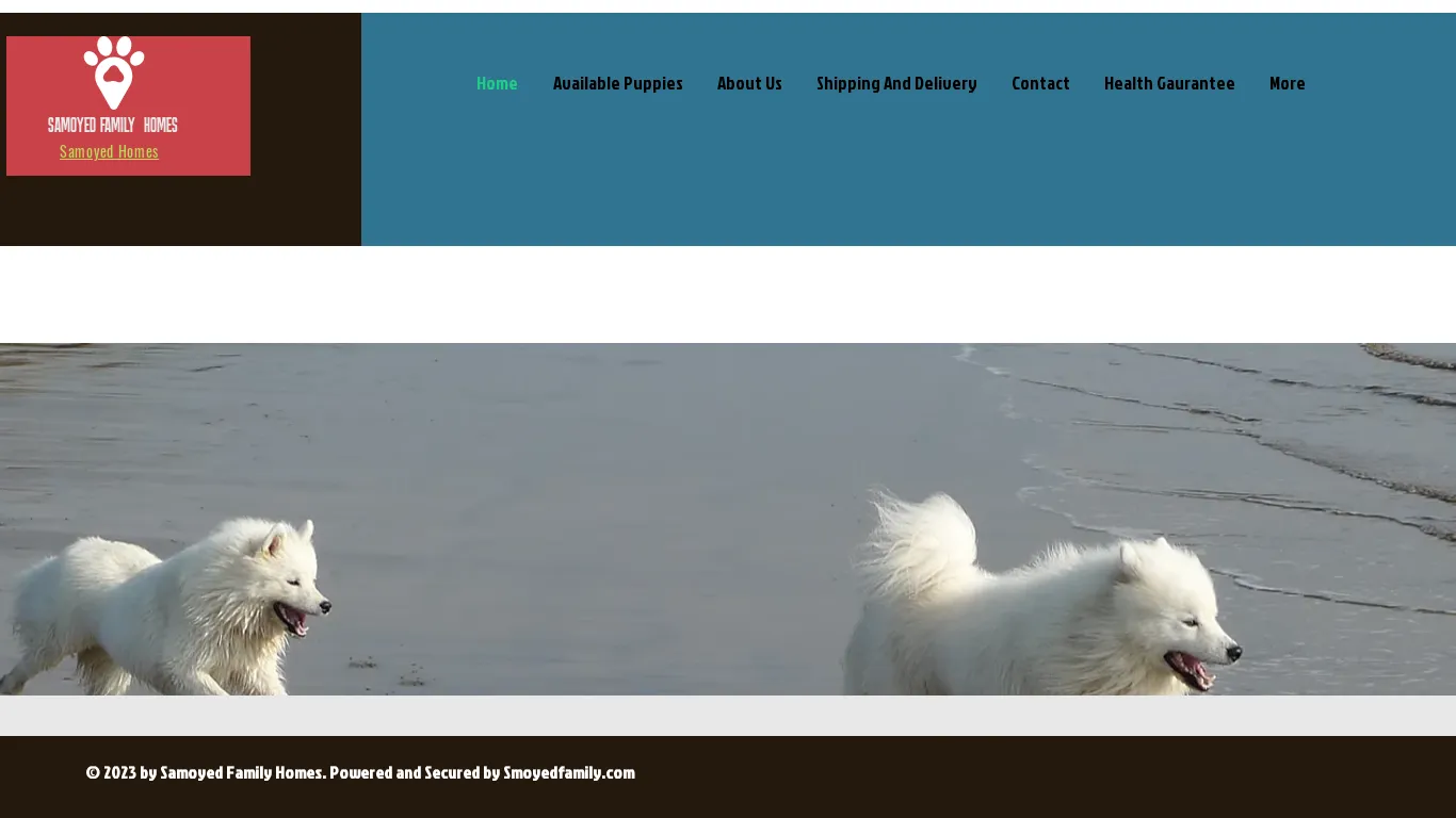 is HOME | SAMOYED FAMILY HOMES legit? screenshot