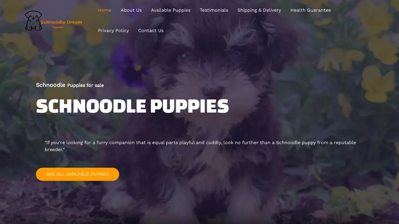 is schnoodledreamspupps.com legit? screenshot