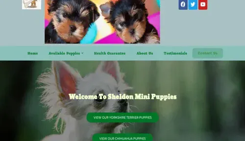 A screenshot of Genlanfamilystbernard.com