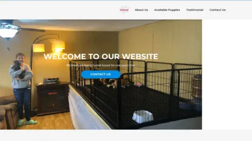 A screenshot of Shibainubreerders.com
