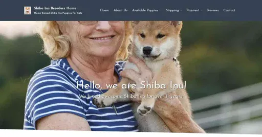 A screenshot of Genlanfamilystbernard.com