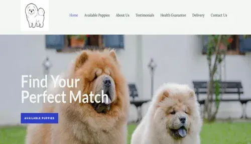 A screenshot of Genlanfamilystbernard.com