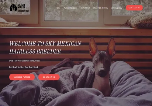 is skymexicanhairlessbreeder.com legit? screenshot