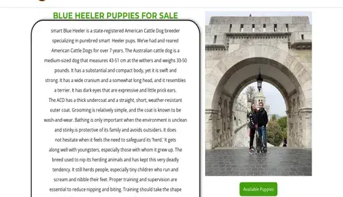 A screenshot of Genlanfamilystbernard.com