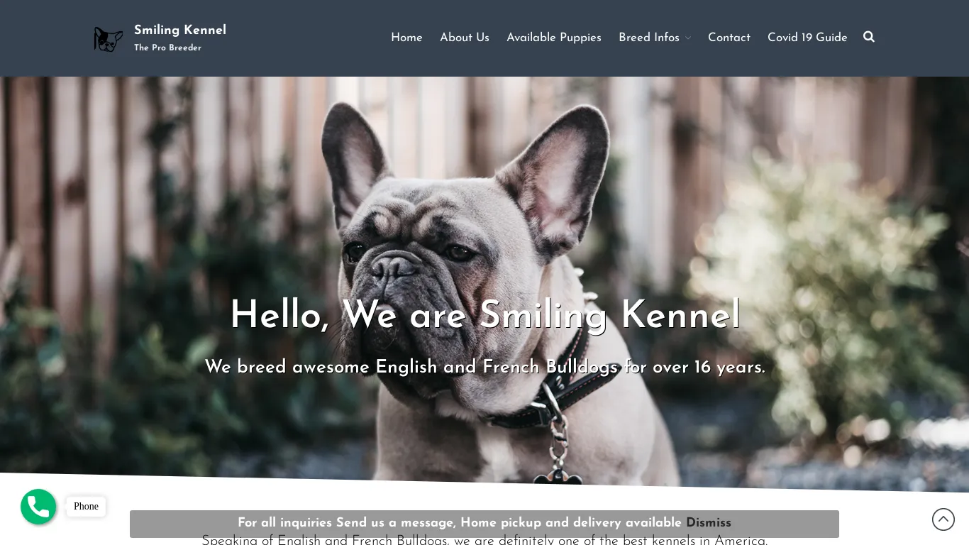 is smiling-kennel.com legit? screenshot