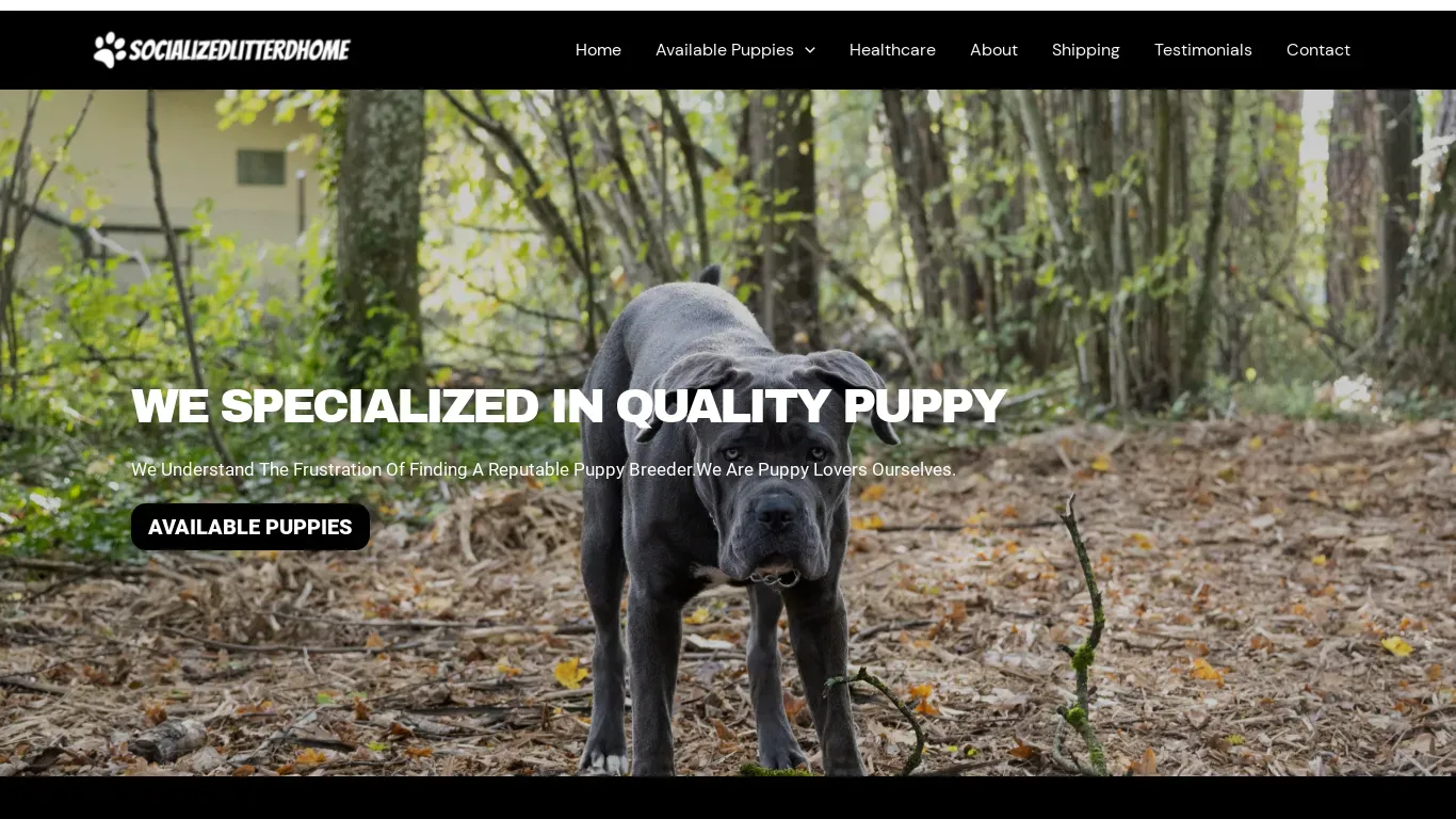 is socializedlitterdhome.com legit? screenshot