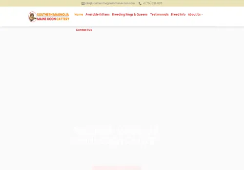 is southernmagnoliamainecoon.com legit? screenshot