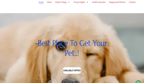 A screenshot of Genlanfamilystbernard.com
