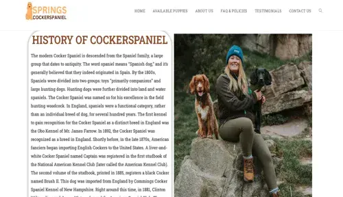 A screenshot of Genlanfamilystbernard.com