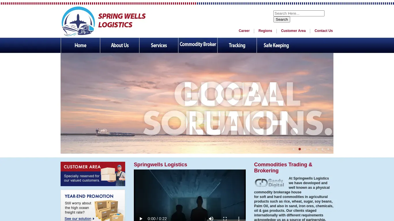 is Springwells Logistics legit? screenshot