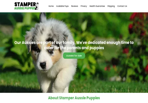 is stamperaussiepuppies.com legit? screenshot