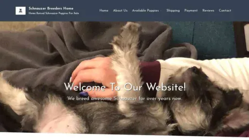 A screenshot of Genlanfamilystbernard.com