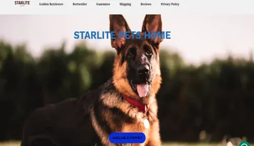 A screenshot of Genlanfamilystbernard.com