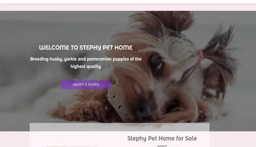 A screenshot of Genlanfamilystbernard.com