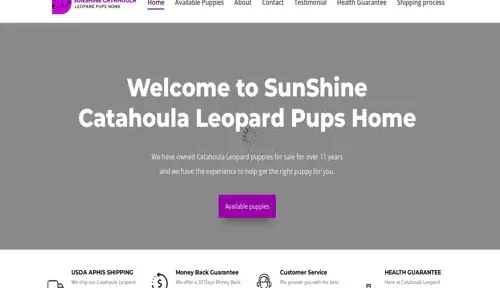 A screenshot of Genlanfamilystbernard.com