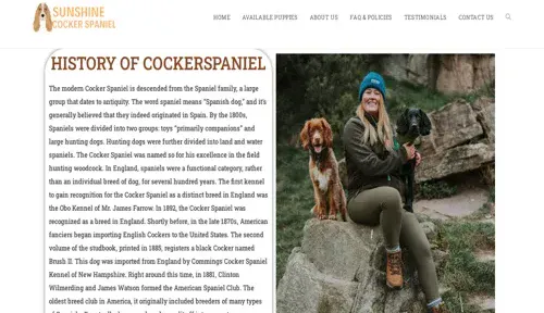 A screenshot of Genlanfamilystbernard.com