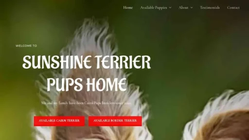 A screenshot of Genlanfamilystbernard.com