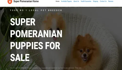 A screenshot of Genlanfamilystbernard.com