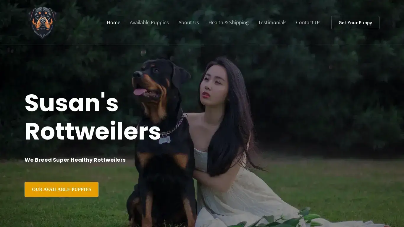 is Susans Rottweilers For Sale – Susans Rottweilers For Sale legit? screenshot