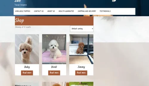 A screenshot of Genlanfamilystbernard.com