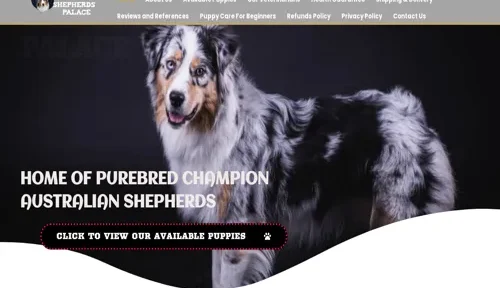 A screenshot of Genlanfamilystbernard.com