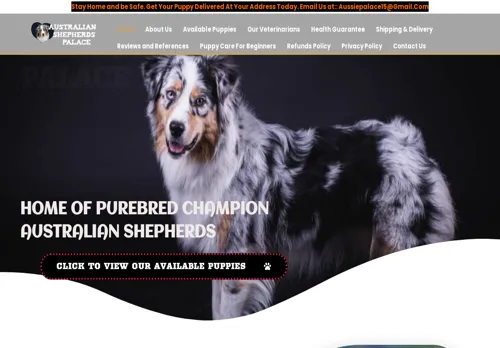 is theaussiespalace.com legit? screenshot