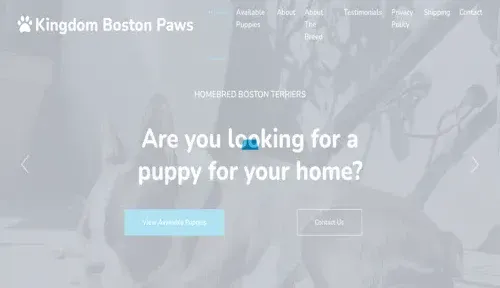 A screenshot of Genlanfamilystbernard.com