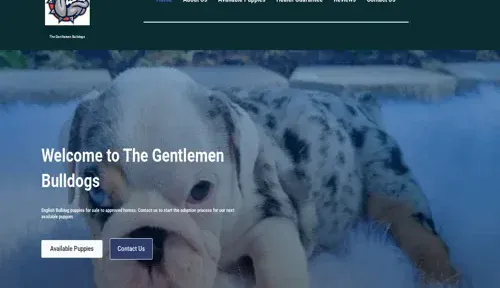 A screenshot of Genlanfamilystbernard.com