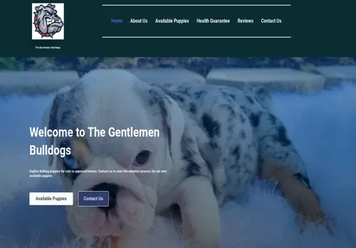 is thegentlemenbulldogs.shop legit? screenshot