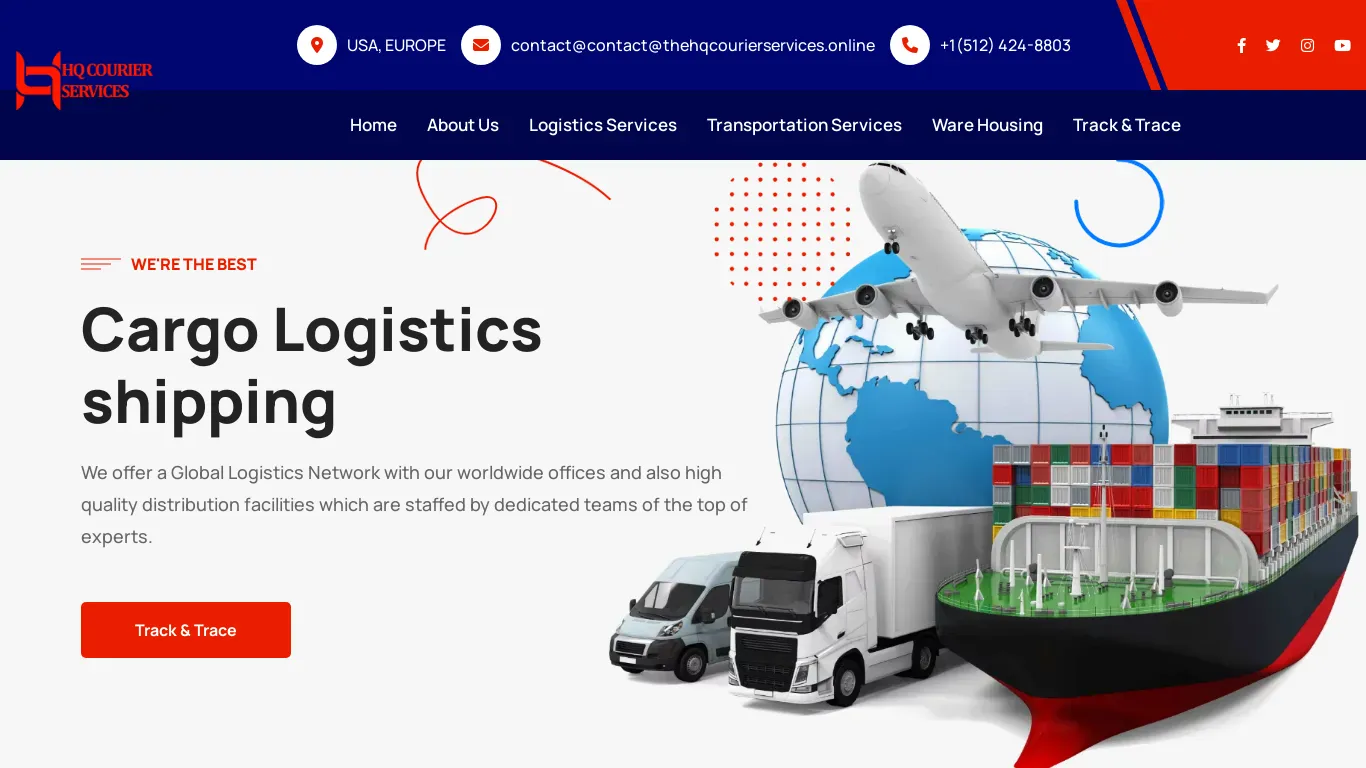 is The HQ Courier Services – Logistics Shipping Courier legit? screenshot