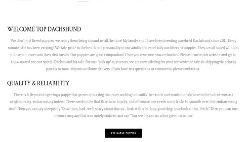 A screenshot of Genlanfamilystbernard.com