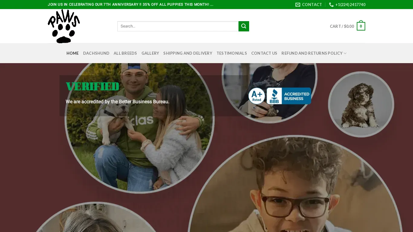 is tptinypaws.com legit? screenshot