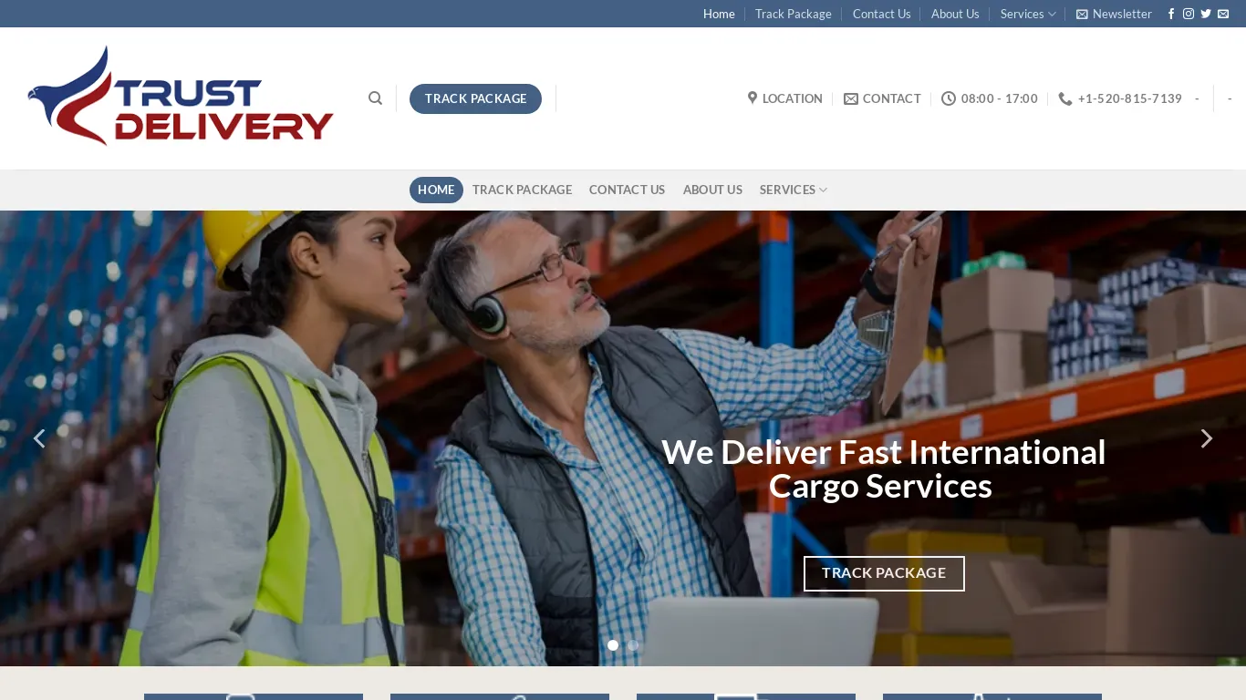 is Trusted Express Logistics Service – Trusted Express Logistics Service legit? screenshot