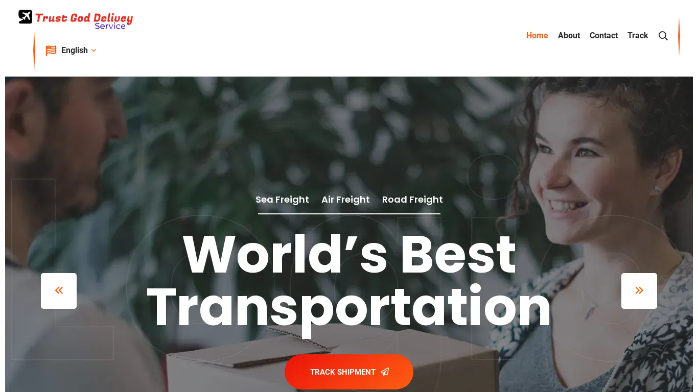 is Trust God Delivery Service – Forwarding legit? screenshot