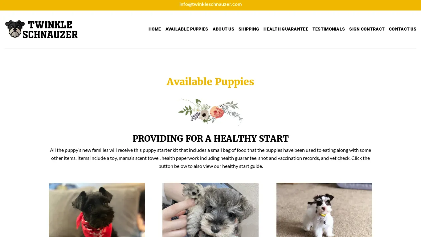is twinkleschnauzer.com legit? screenshot