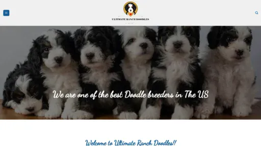 A screenshot of Ultimateranchdoodles.com