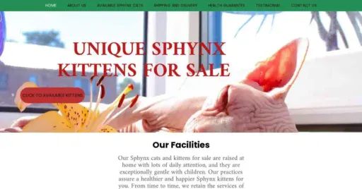 A screenshot of Genlanfamilystbernard.com