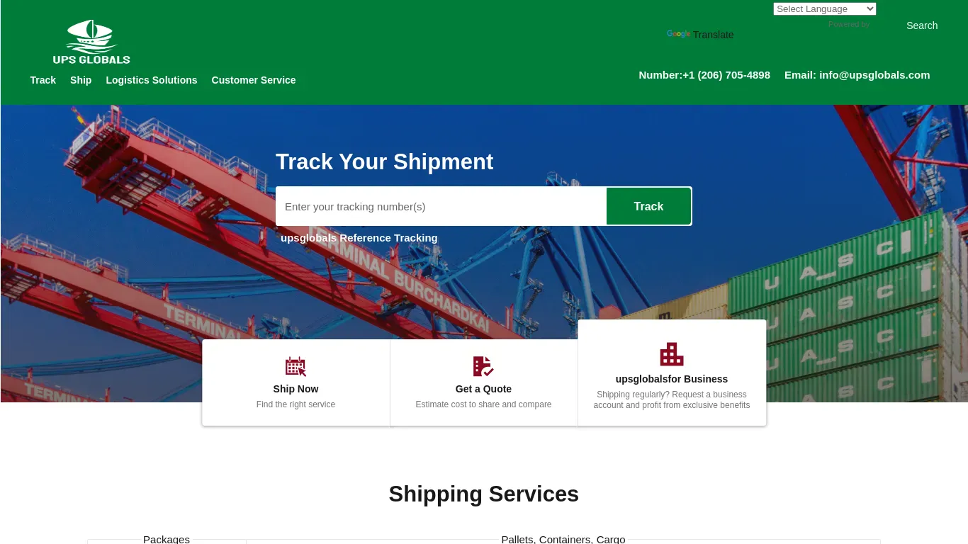 is upsglobals legit? screenshot