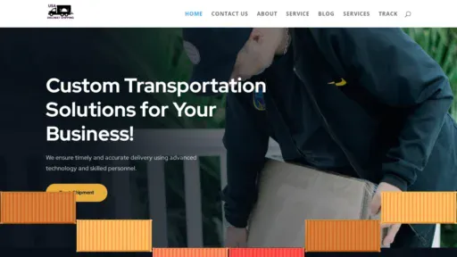 A screenshot of Usadiscreetshipping.com